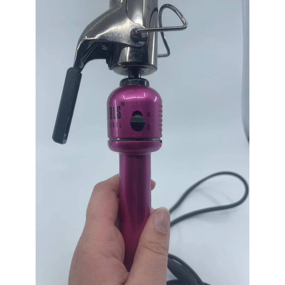 Hot Tools Professional 14 Inch Pink‎ Curling Iron Wand HPK45
